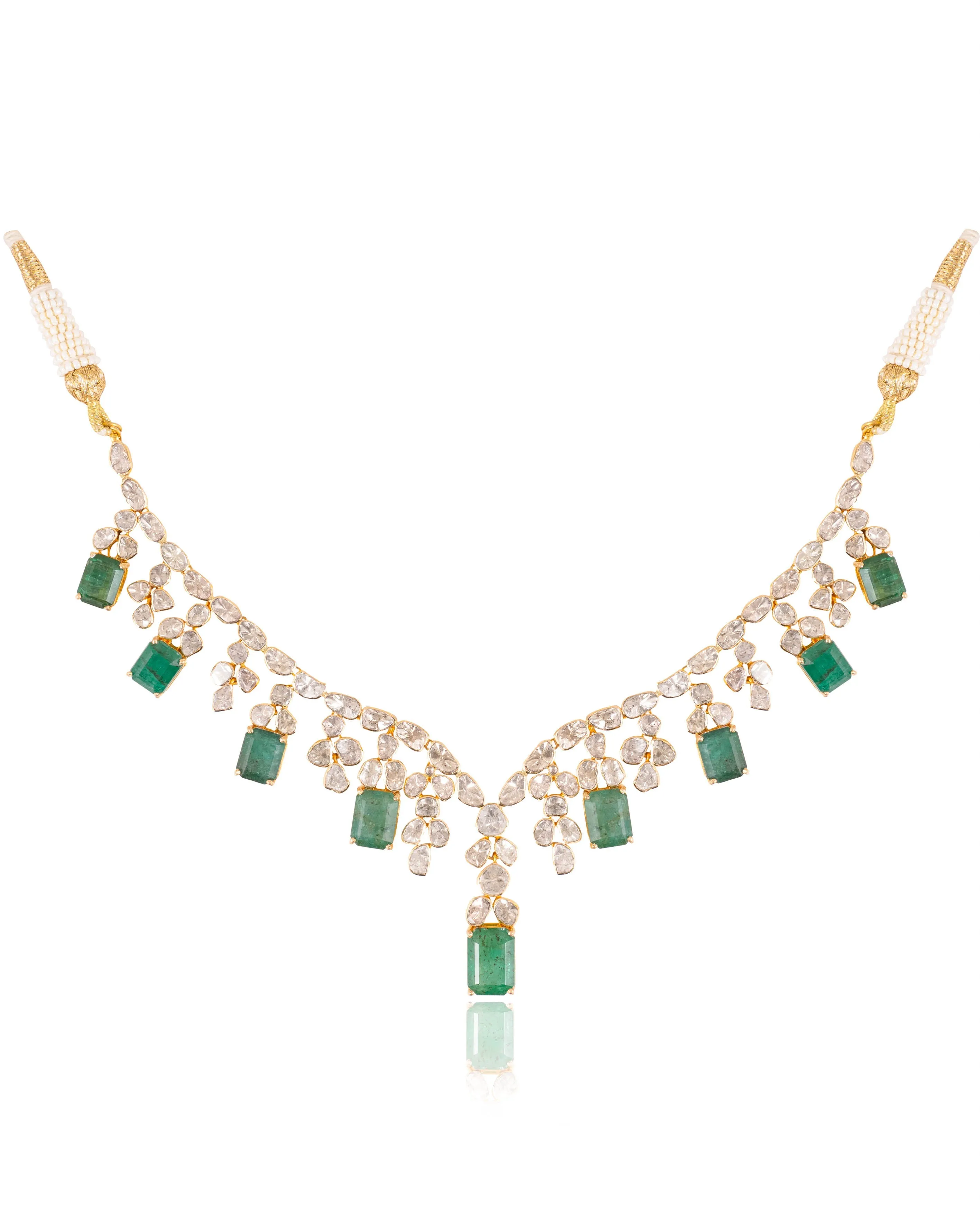 Afsha Polki Necklace