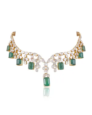 Afsha Polki Necklace