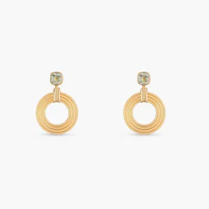 Dune Rings Silver Drop Earrings