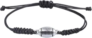 Football Bracelet, Rugby Bracelet Adjustable Paracord Charm Bracelet Unisex Football Gifts Boys Girls Youth Gift