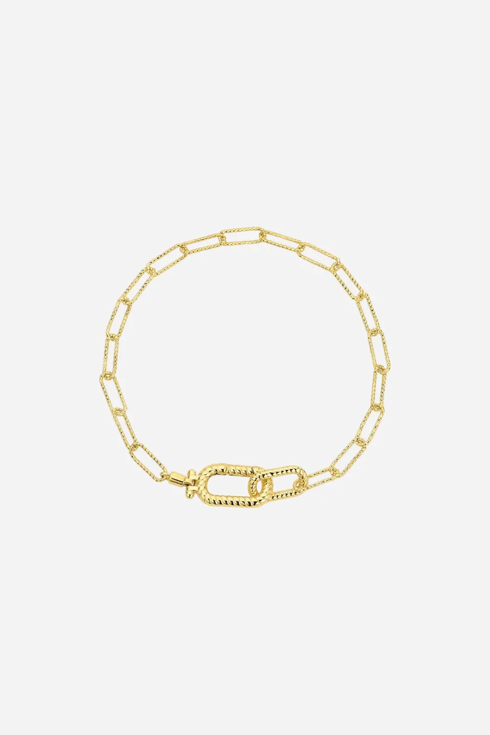 Gorjana Crew Link Bracelet Gold