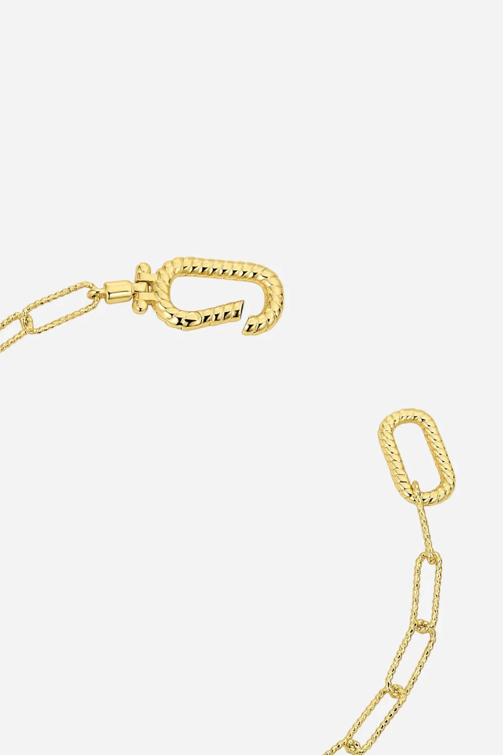 Gorjana Crew Link Bracelet Gold