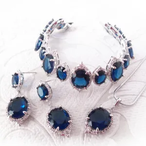 Grand Parure Bridal Jewelry Set for Victorian Bride or Prom