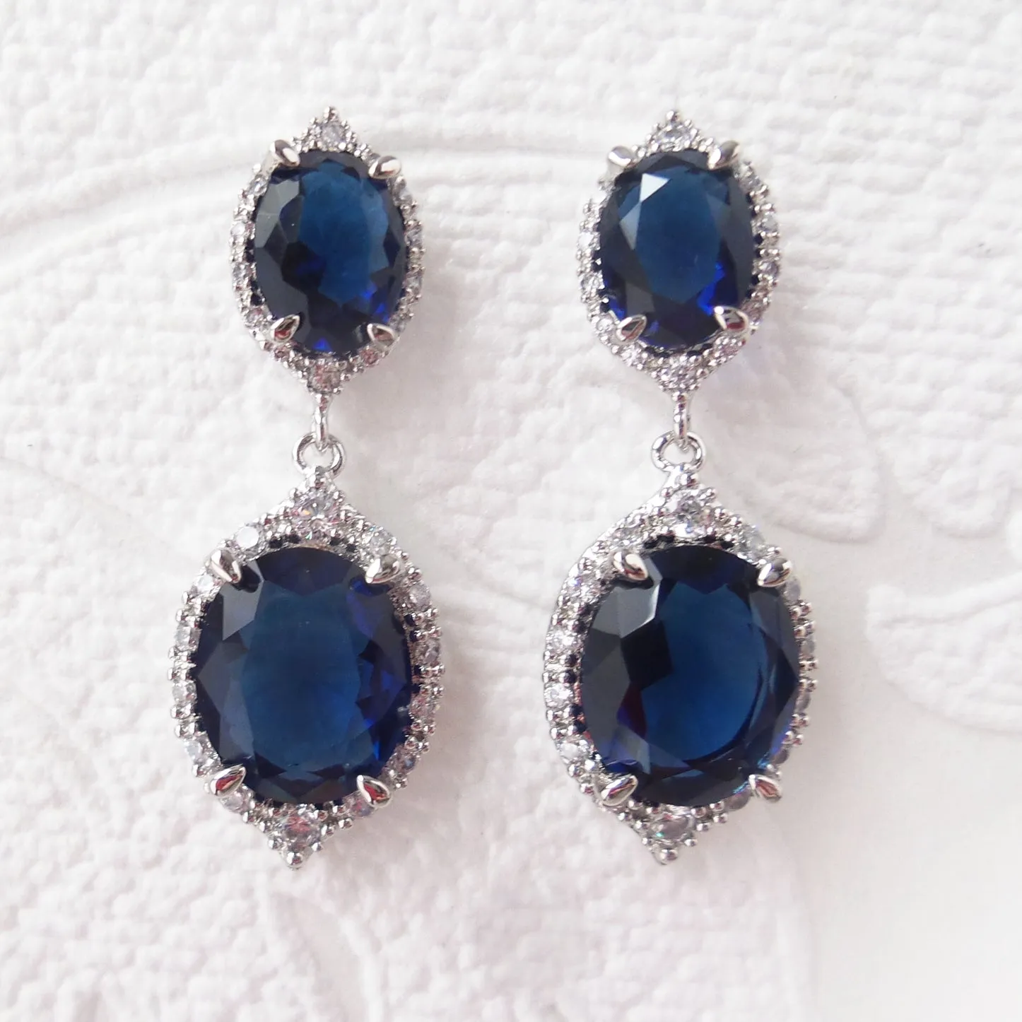 Grand Parure Bridal Jewelry Set for Victorian Bride or Prom