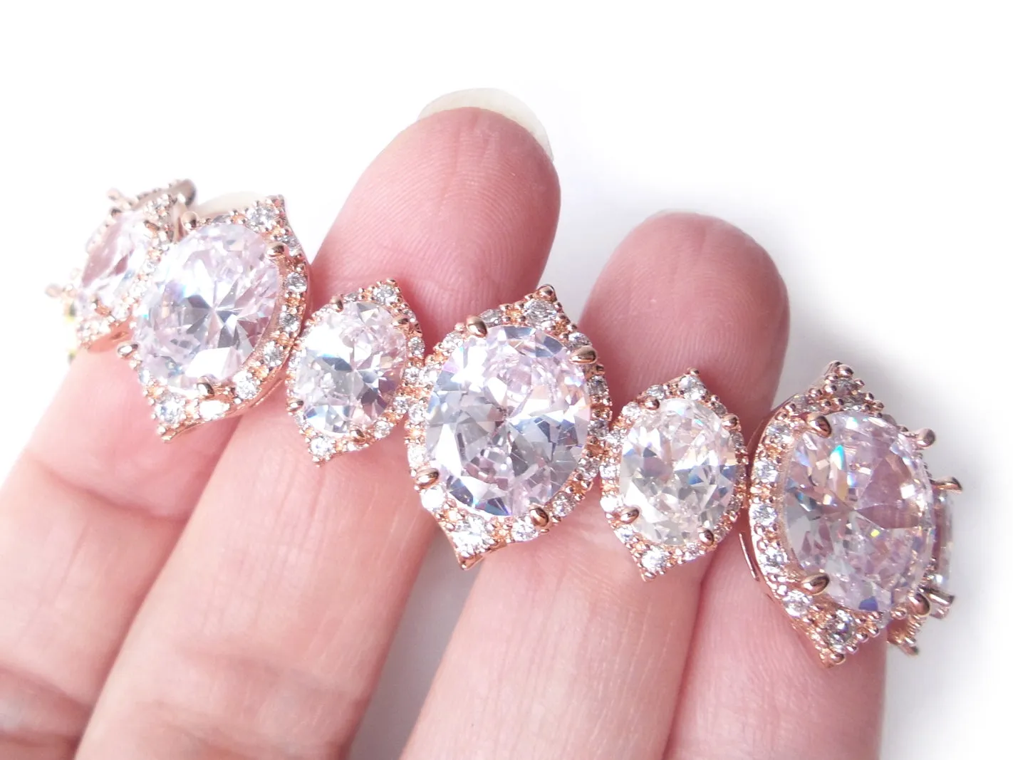 Grand Parure Bridal Jewelry Set for Victorian Bride or Prom