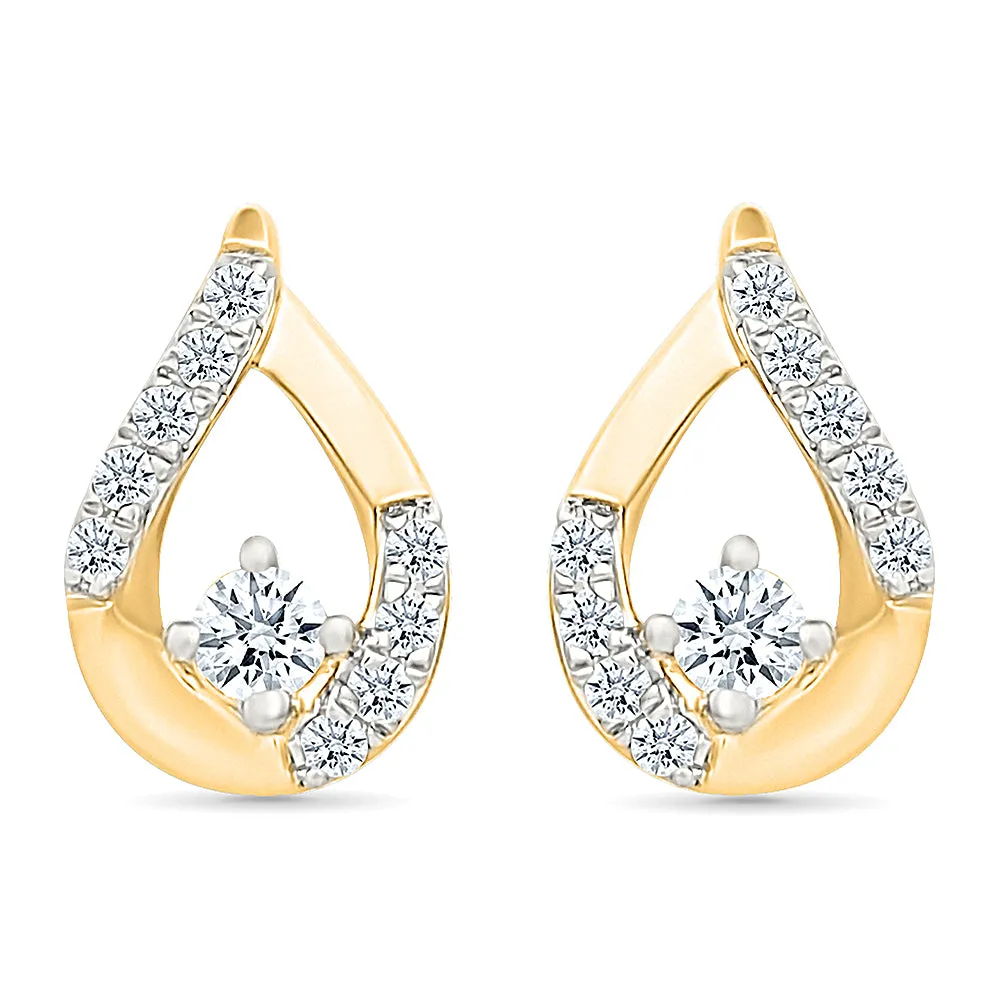 Keren Gold & Diamond Earrings