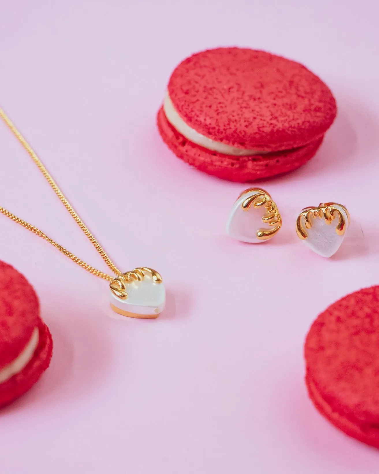Melting Heart Neckchain- Gold