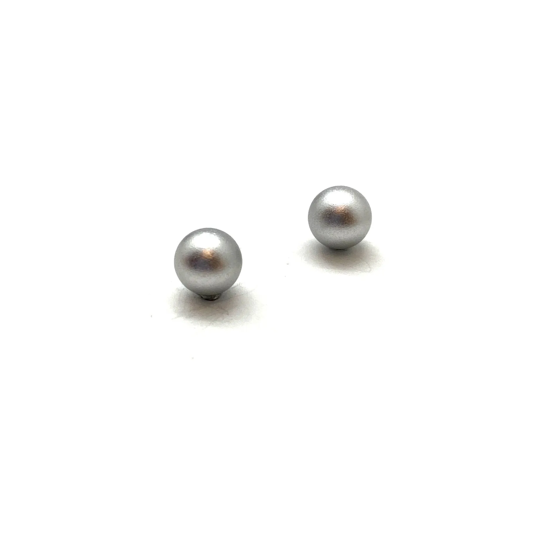 Mini Silver Sphere Studs
