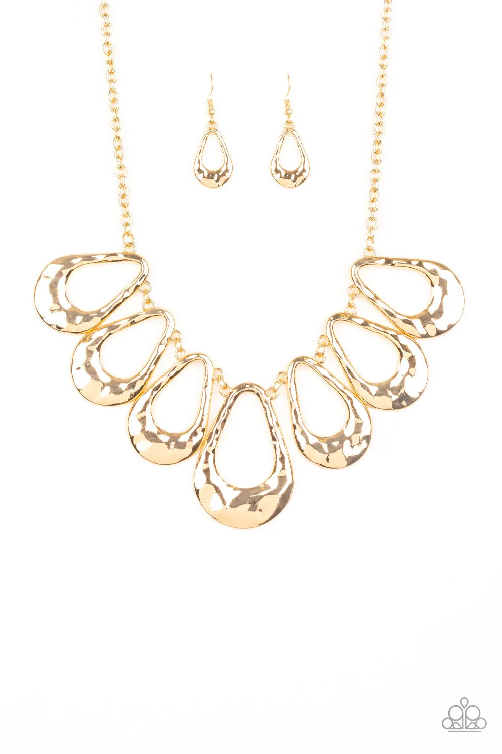 Necklace Teardrop Envy - Gold N318
