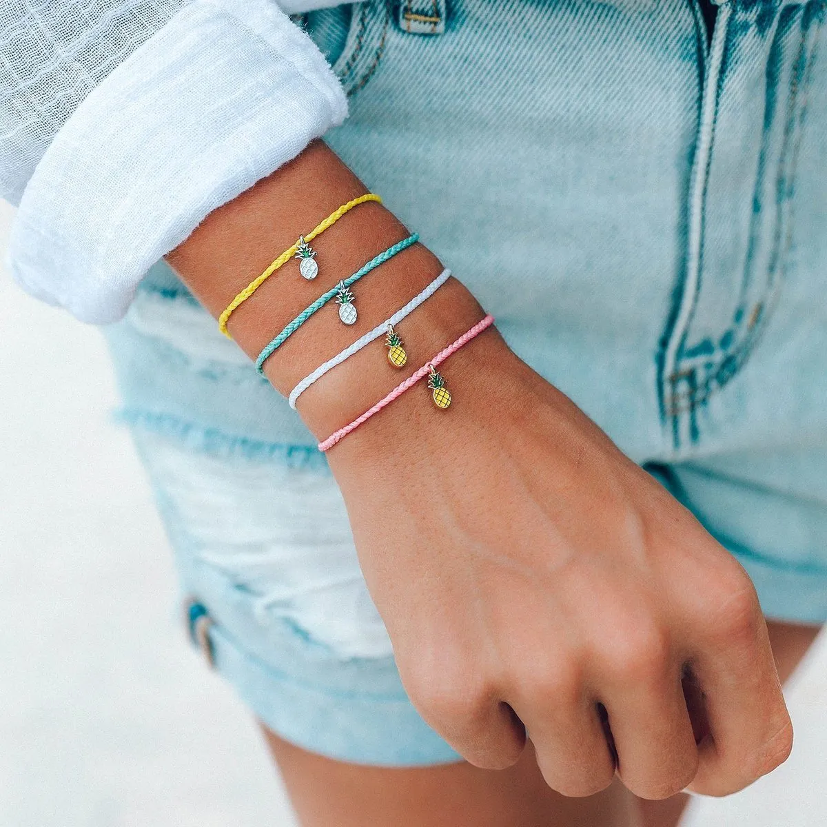 Pineapple Charm Bracelet