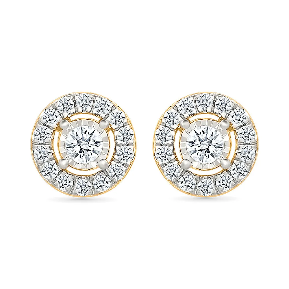 Rivka Gold & Diamond Earrings