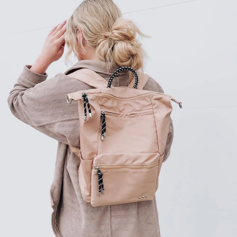 Ryanne Roped Backpack: Olive