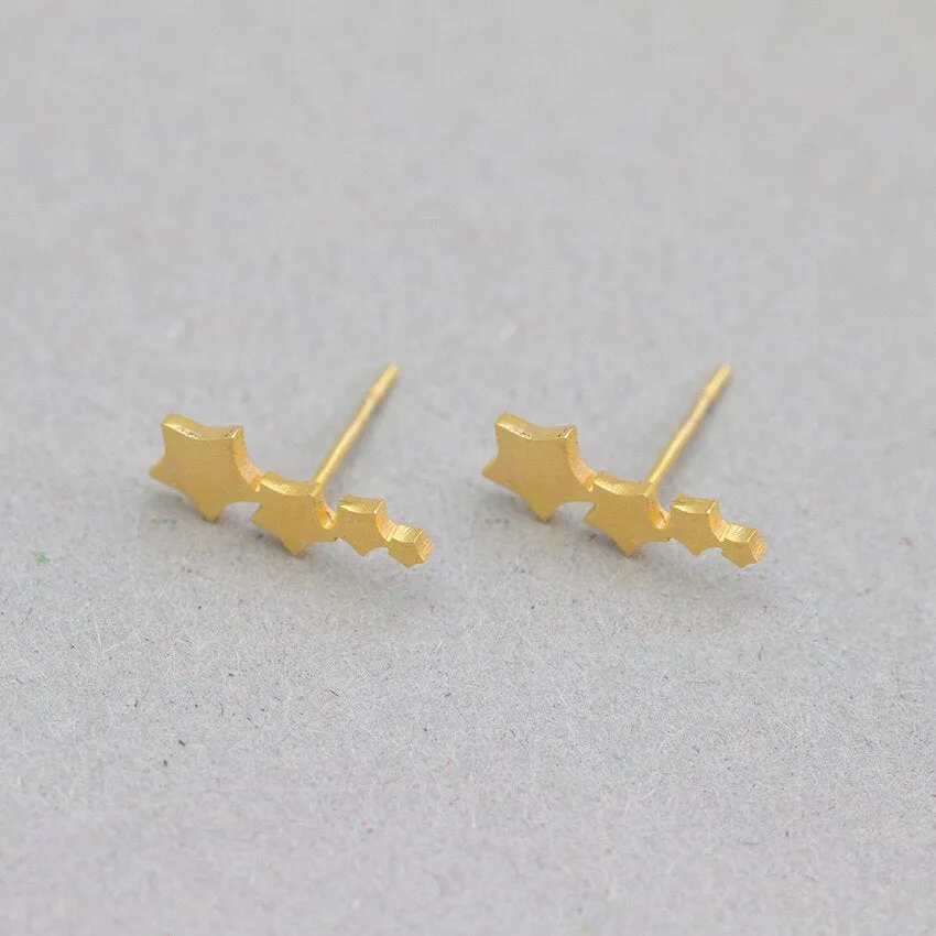 Stainless Steel Trendy Ear Crawlers For Women Star