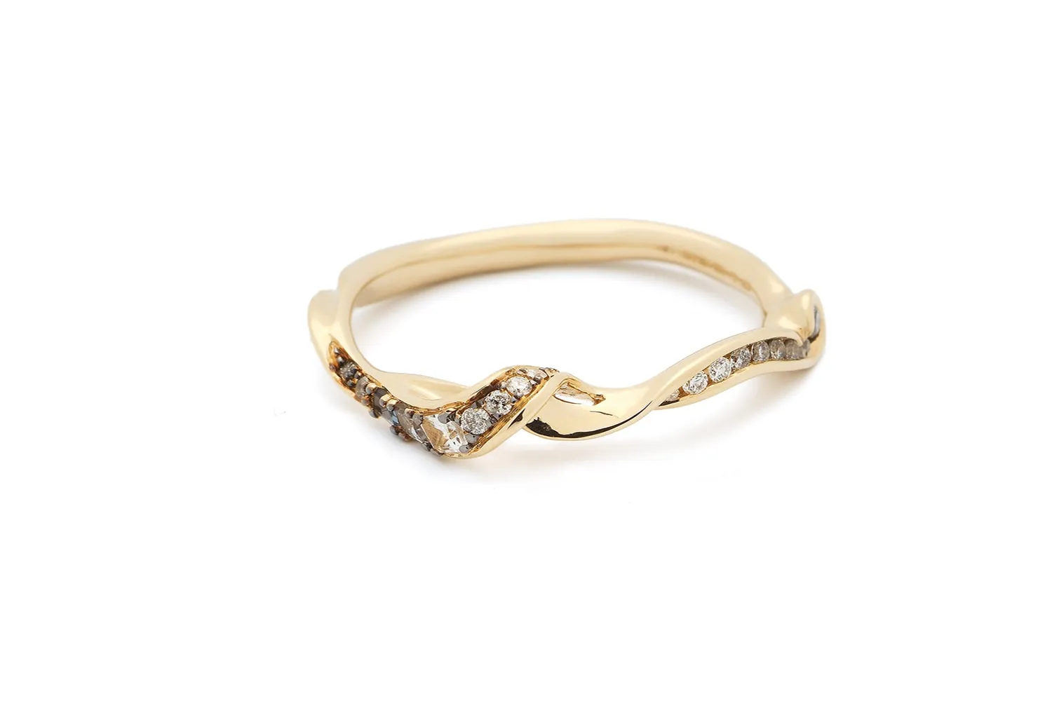 Swirl Ring Grey