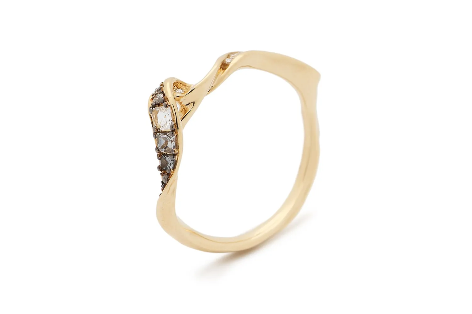 Swirl Ring Grey