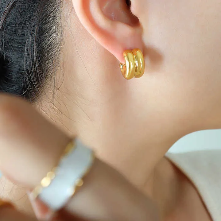 Vintage Mirror Earrings Fashion Chain-أقراط مرآة عتيقة